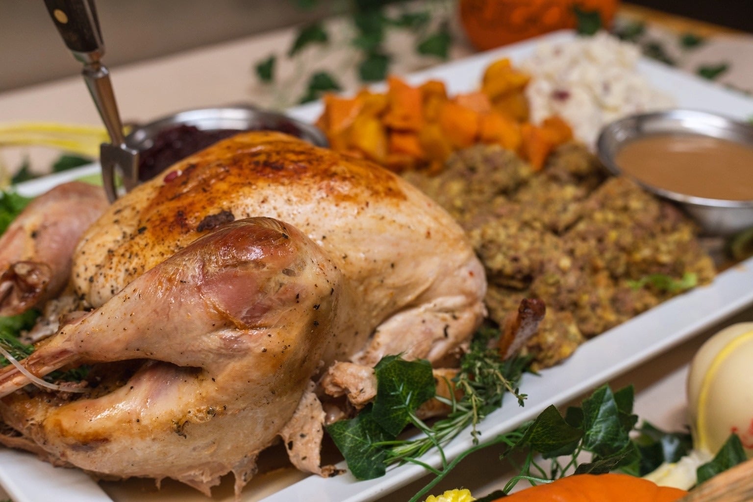 Frigo's oven-roasted Thanksgiving turkey