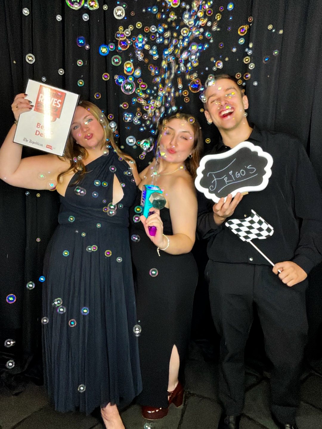 The Frigo's team with the Reader Raves 2027 Best Deli award